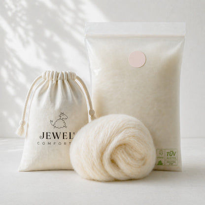'Nude' – Zonder enige toevoeging. De originele Jewel's Comfortwol.